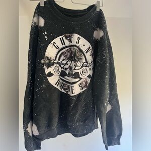 vintage style guns n’ roses crewneck